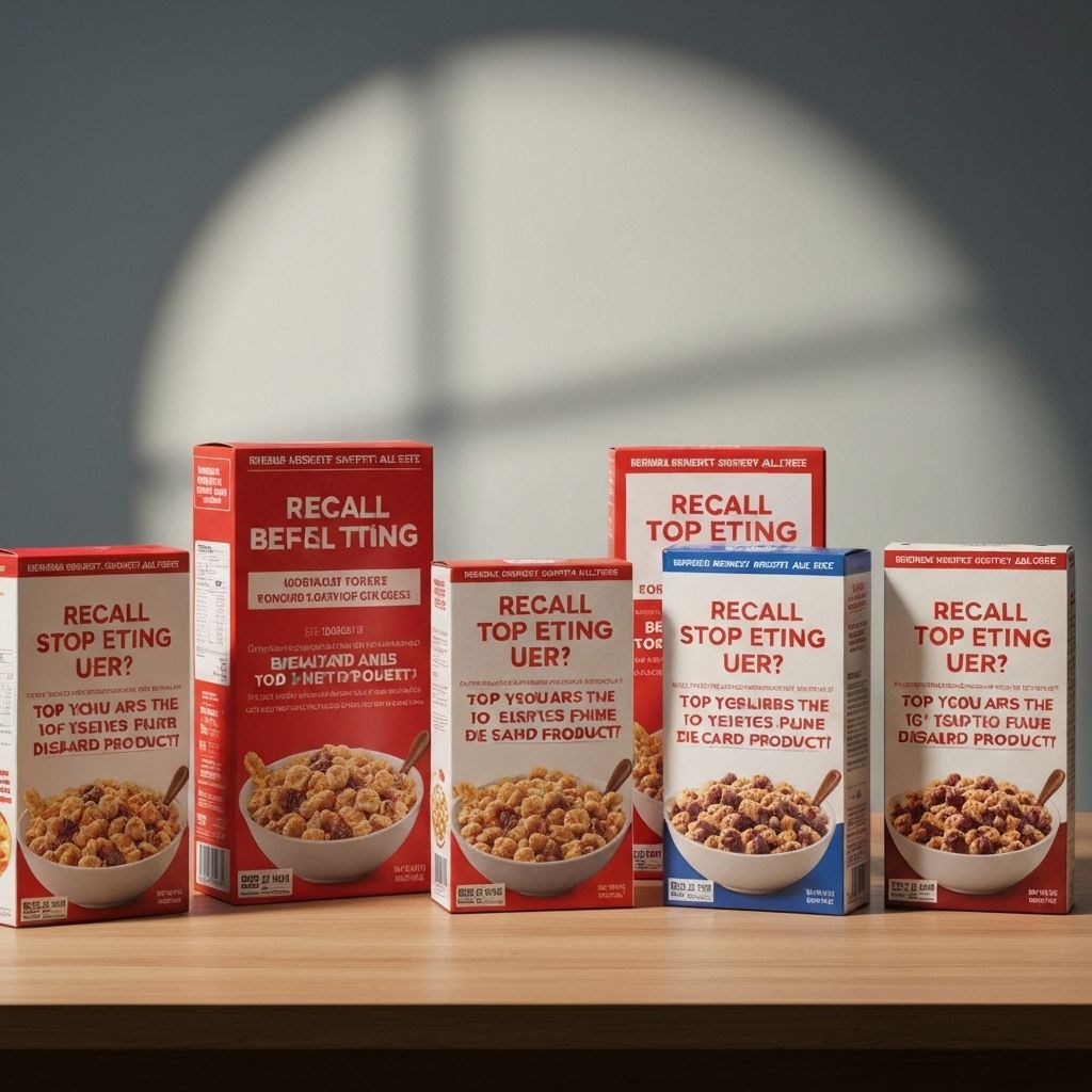 Breakfast Cereal Recalled After Metal Fragments Found in Boxes